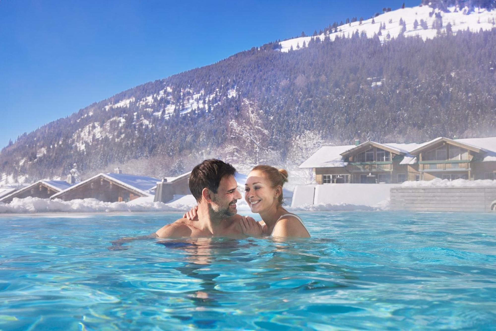 Alpin Lodges - Moderne Appartements Mit Zugang Zu 3000 Qm Spa Panoramahotel Oberjoch Bad Hindelang Esterno foto